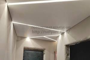 Глянцевые натяжные потолки