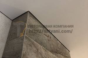 Монтаж натяжных матовых потолков в Железнодорожном