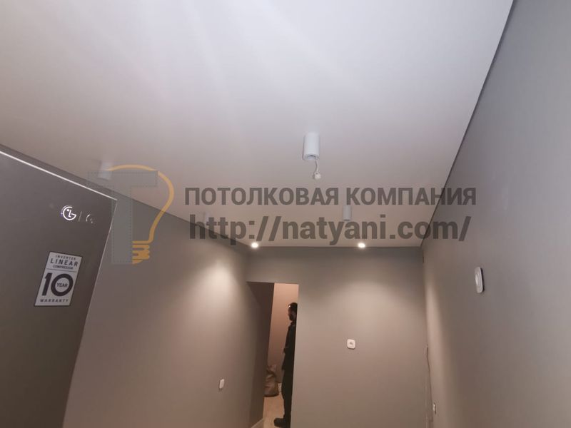 Натяжные потолки заказать с установкой недорого