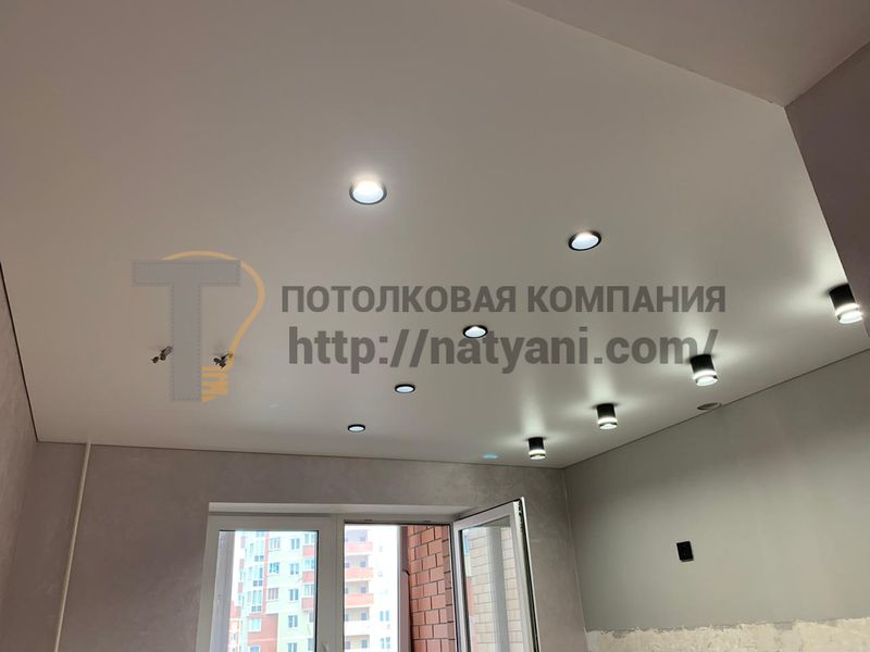 Современные потолки для кухни в Электростали