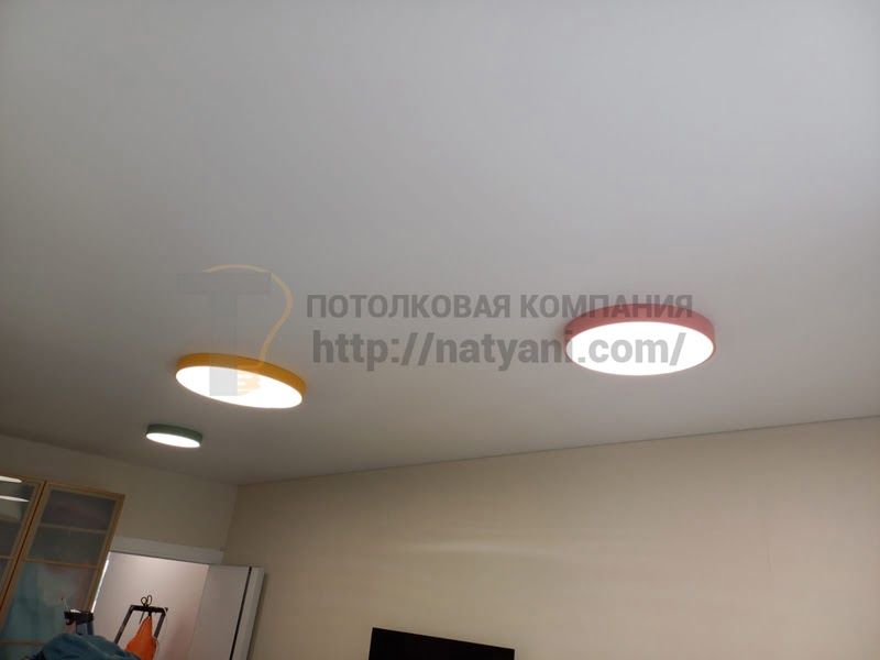 Натяжной потолок в зал в Ногинске